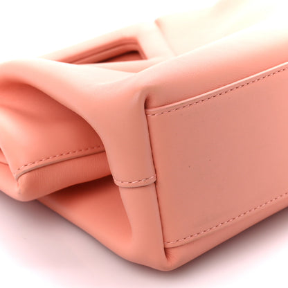 Bottega Veneta Calfskin Small The Point Triangle Bag Peachy 8 of 9