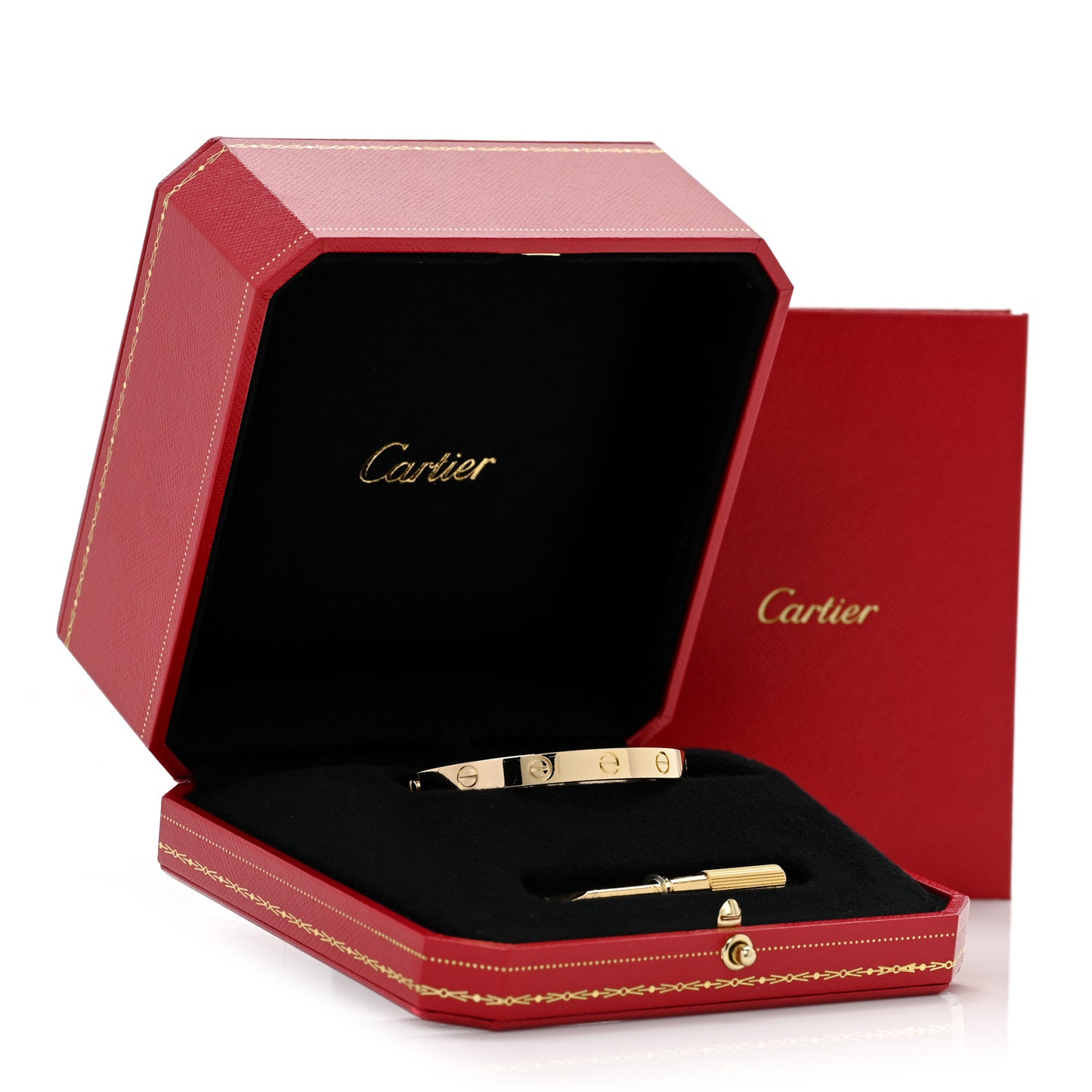 18K Yellow Gold Love Bracelet 16