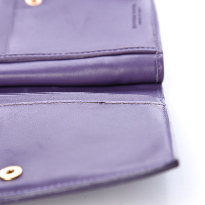 Bottega Veneta Nappa Intrecciato Continental Compact Flap Wallet Parma 12 of 19