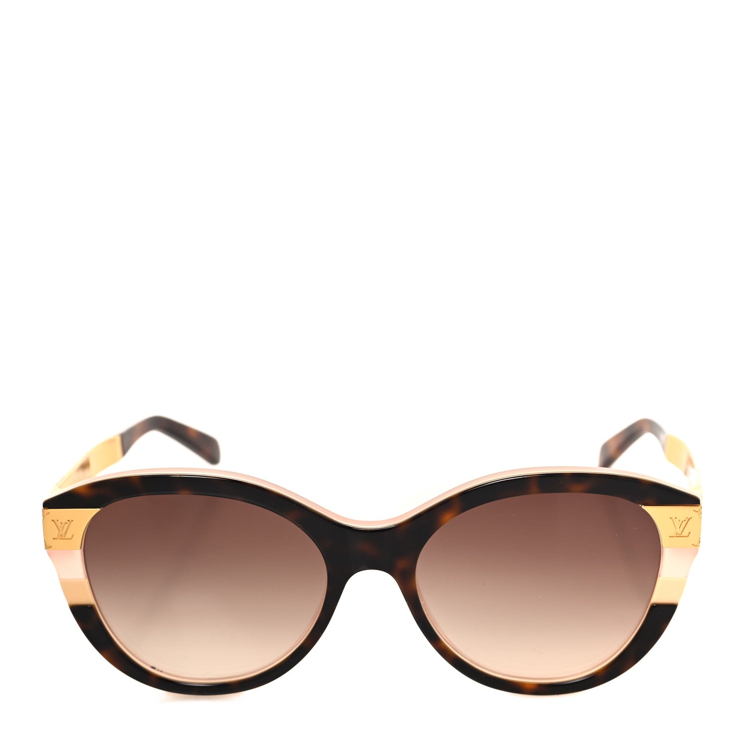 Louis Vuitton Acetate Petit Soupcon Cat Eye Sunglasses Z1858W Light Tortoisehell 2 of 7