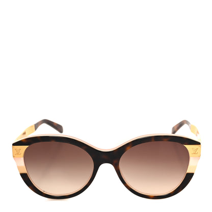 Louis Vuitton Acetate Petit Soupcon Cat Eye Sunglasses Z1858W Light Tortoisehell 2 of 7