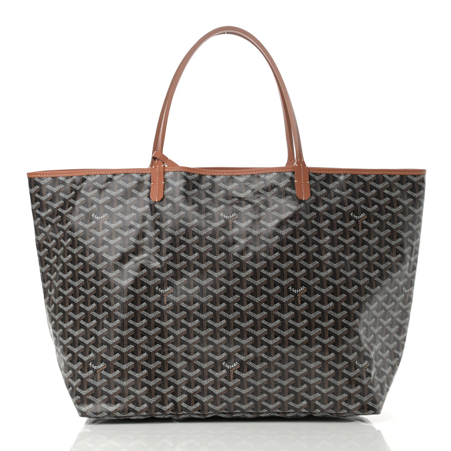 Goyard Goyardine Saint Louis GM Black Gold 3 of 11