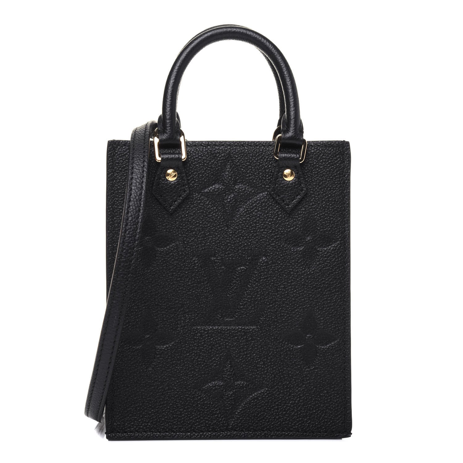 Louis Vuitton Empreinte Monogram Giant Petit Sac Plat Black 1 of 11