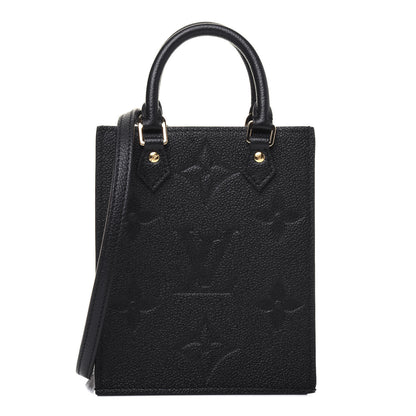 Louis Vuitton Empreinte Monogram Giant Petit Sac Plat Black 1 of 11