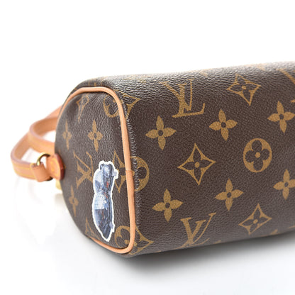 Louis Vuitton Monogram World Tour Nano Speedy 8 of 10
