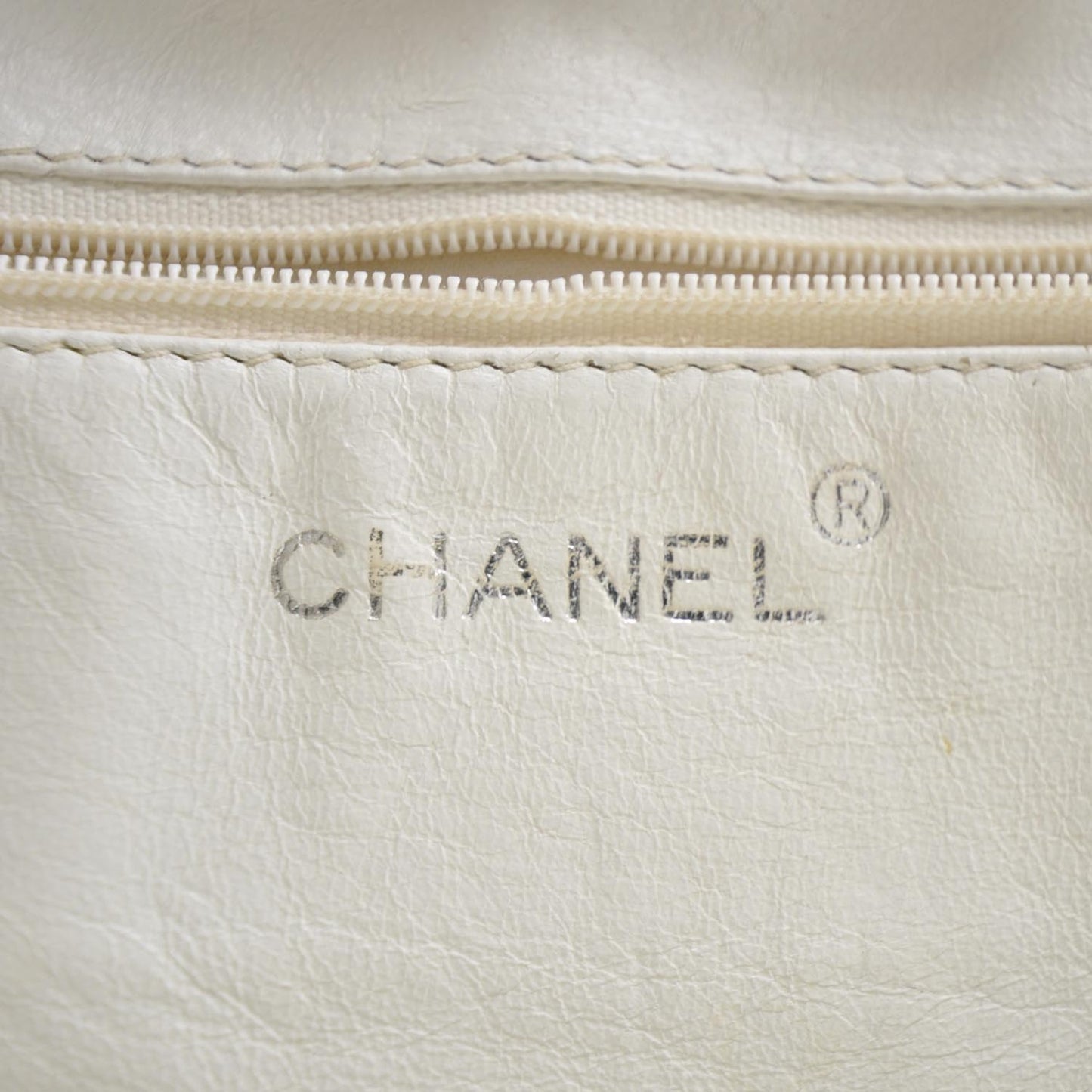 Caviar Quilted Shoulder Bag White