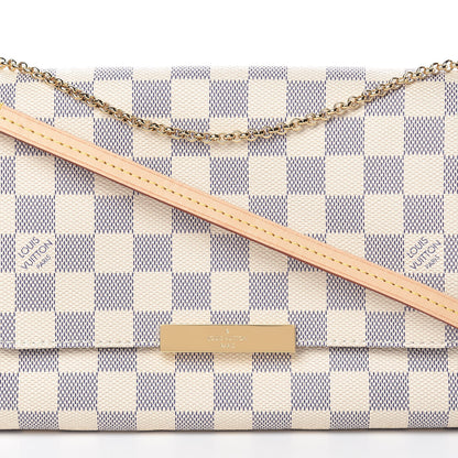 Louis Vuitton Damier Azur Favorite MM 10 of 10