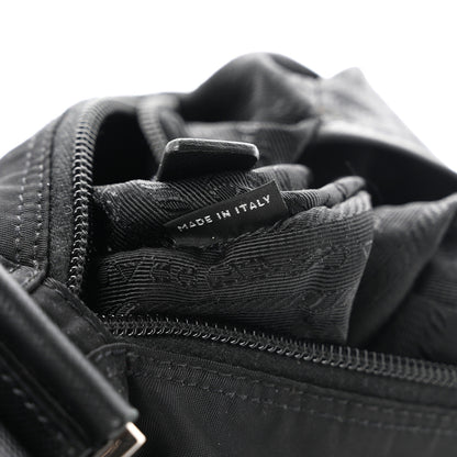 Prada Nylon Vela Messenger Bag Black 7 of 11