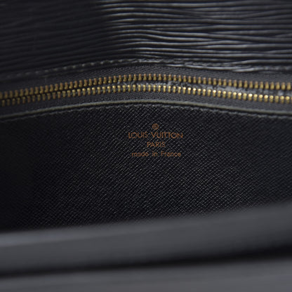 Louis Vuitton Epi Pochette Sellier Dragonne Clutch Black 8 of 11