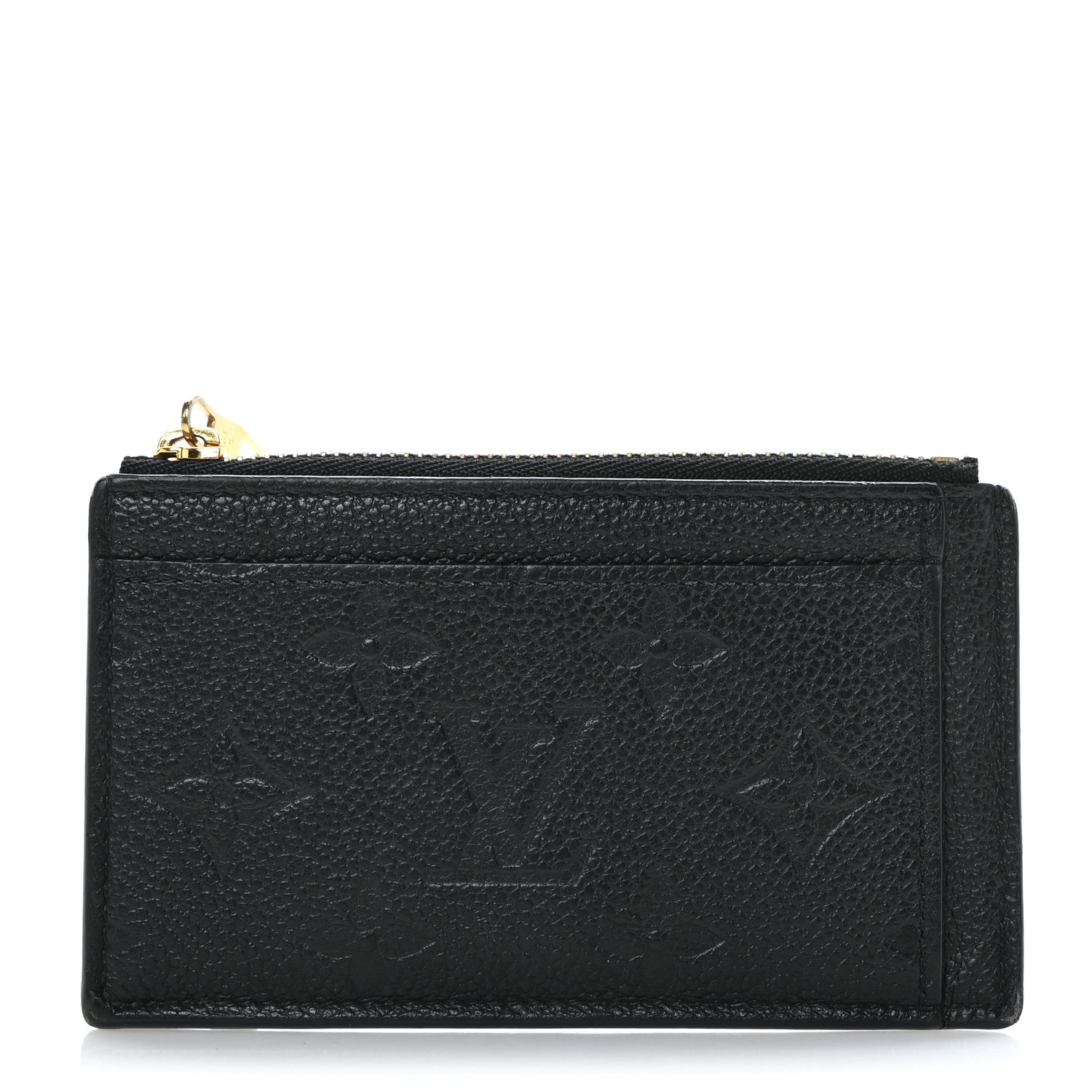 Louis Vuitton Empreinte Zipper Card Holder Black 3 of 7