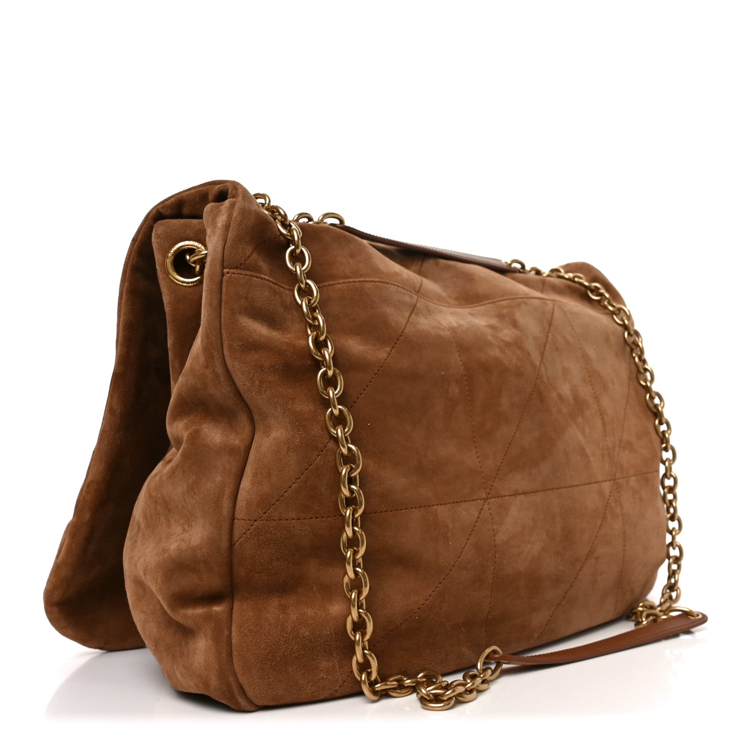 Saint Laurent Suede Matelasse Monogram Large Jamie 4.3 Snuff 3 of 10