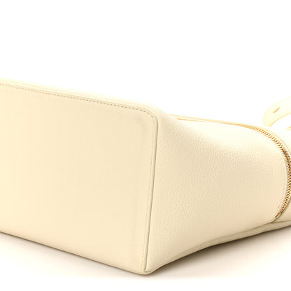 Loro Piana Grained Calfskin L27 Extra Pocket Pouch Whisper White 9 of 9