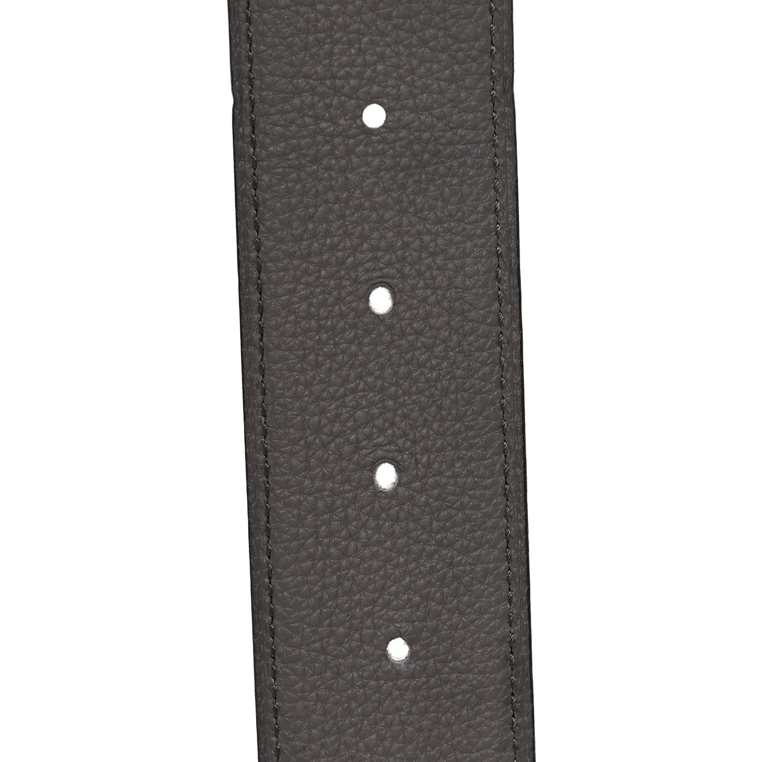 Hermes Box Togo 32mm Constance H Belt 95 38 Black Etain 4 of 5