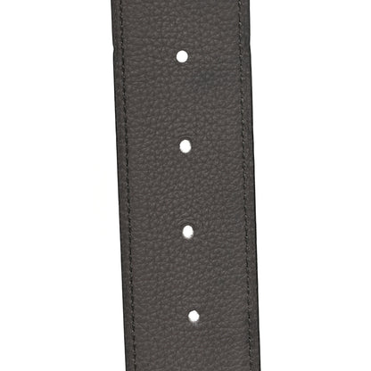 Hermes Box Togo 32mm Constance H Belt 95 38 Black Etain 4 of 5