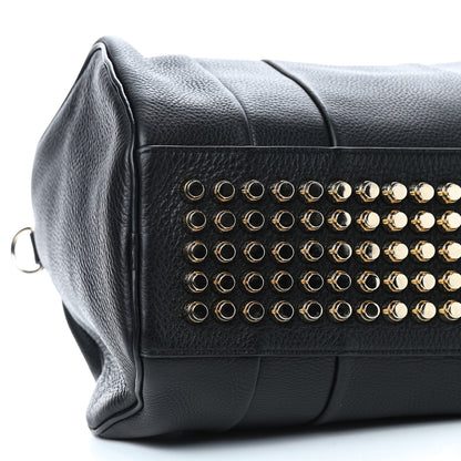 Alexander Wang Pebbled Lambskin Rocco Black Pale Gold Hardware 5 of 7