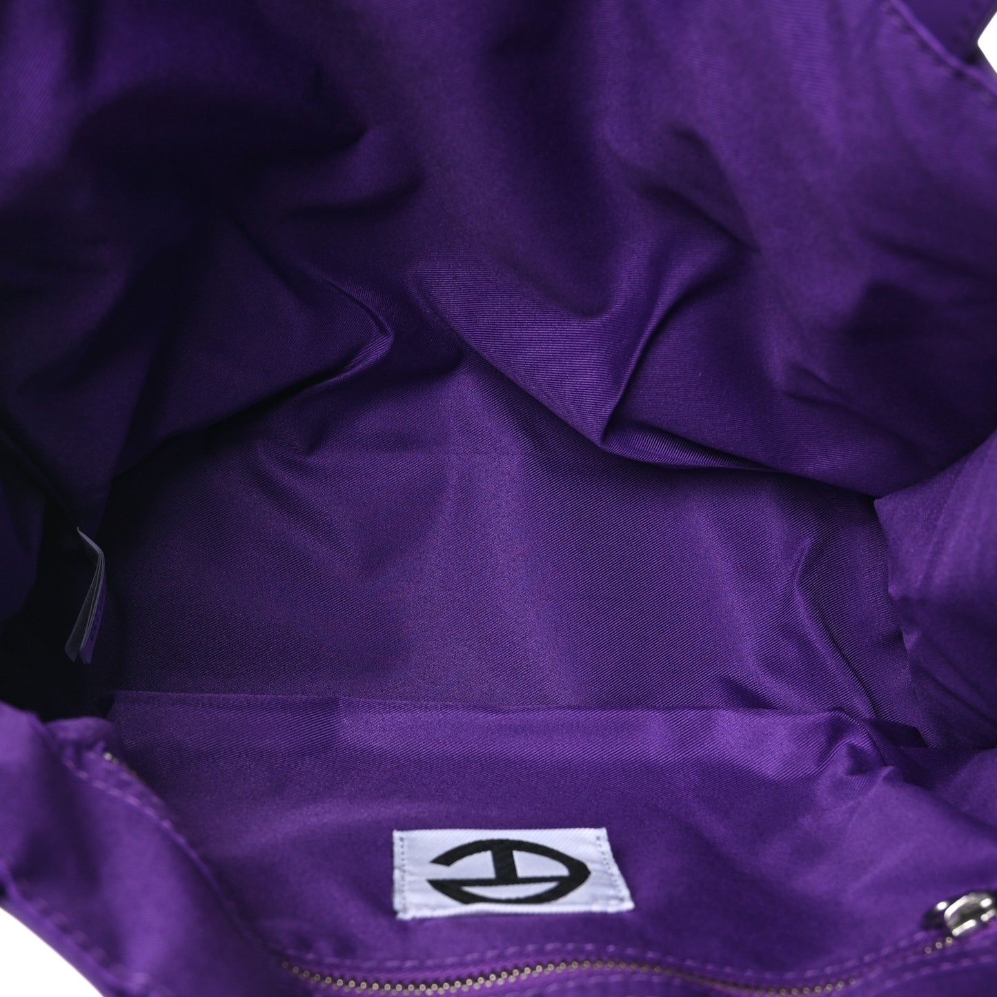 Vegan Leather Medium Shopping Bag Grape