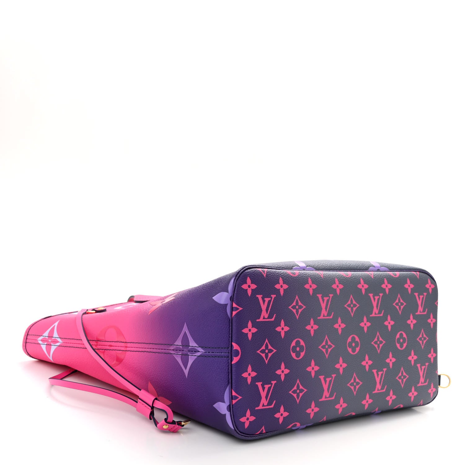 Louis Vuitton Monogram Giant Spring In The City Neverfull MM Midnight Fuchsia 4 of 10