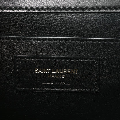 Saint Laurent SAINT LAURENT Lambskin Quilted Mini Square Crossbody Black 6 of 10