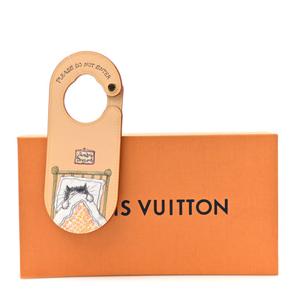 Louis Vuitton Sleeping Cat Door Sign Bag Charm Arizona 4 of 4
