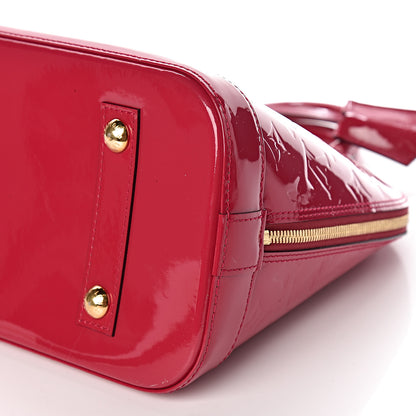 Louis Vuitton Vernis Alma MM Rose Indien 8 of 8