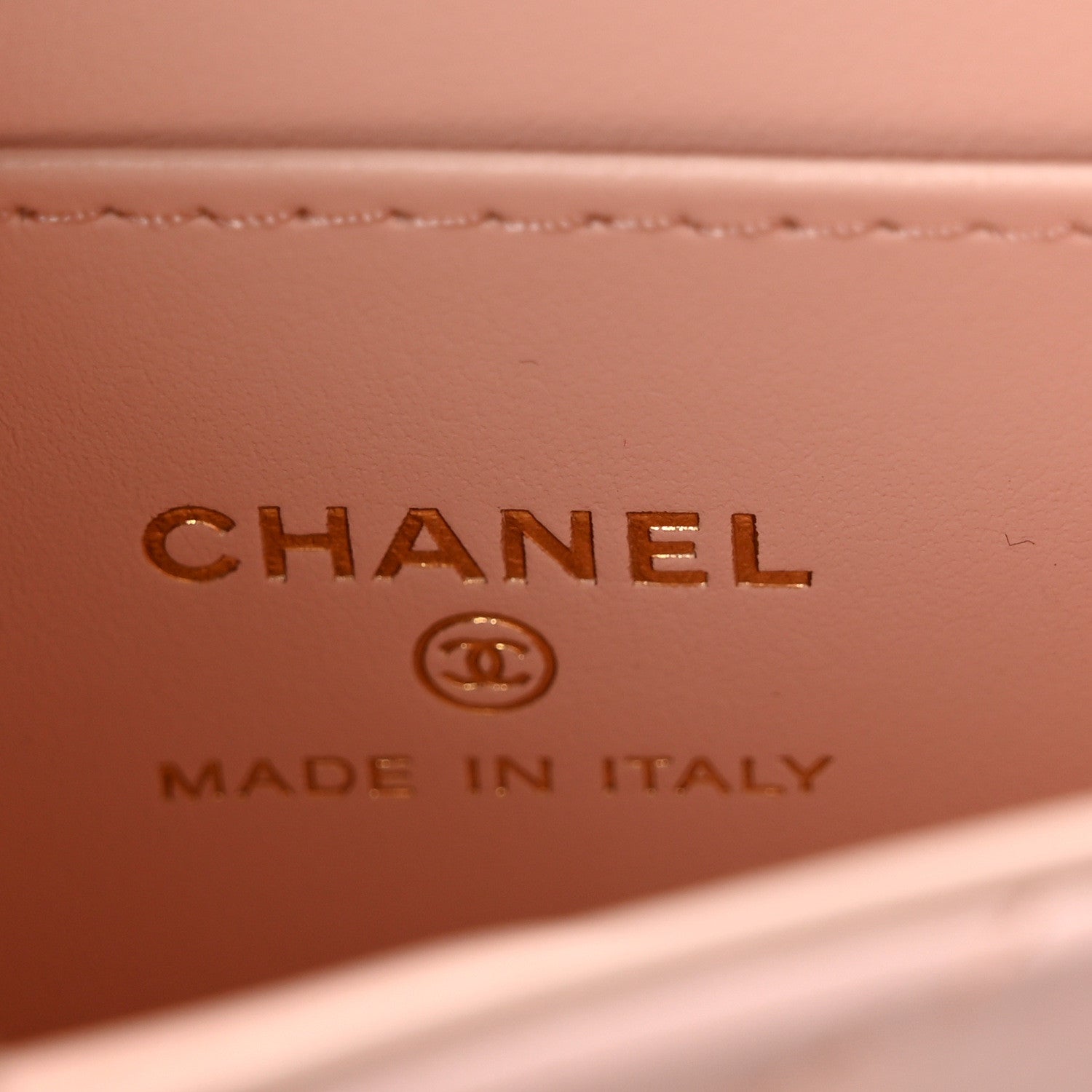Chanel Shiny Aged Calfskin Quilted Mini Nano Kelly Shopper Light Pink 6 of 8