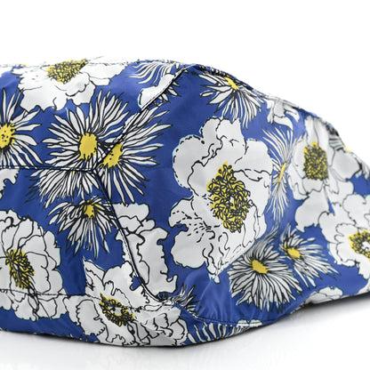 Prada Tessuto Nylon Floral Print BYOBag Shopping Tote Bluette 13 of 13