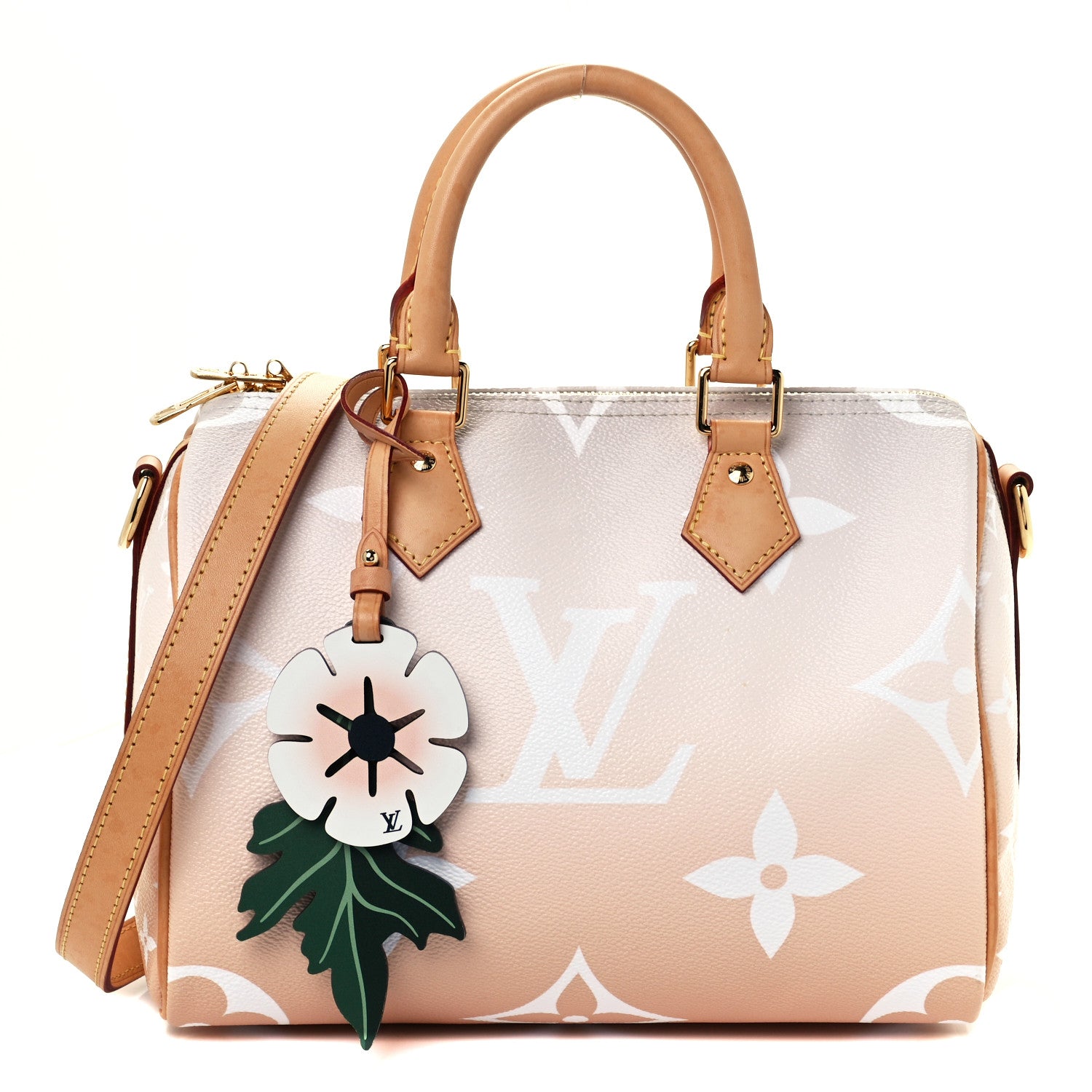 Louis Vuitton Monogram Giant By The Pool Speedy Bandouliere 25 Brume 1 of 11