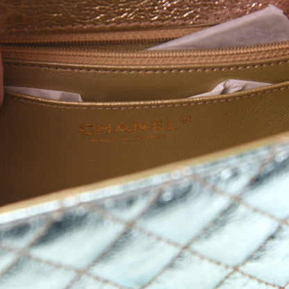 Chanel Metallic Goatskin Quilted Mini 2.55 Reissue Flap Multicolor 6 of 11