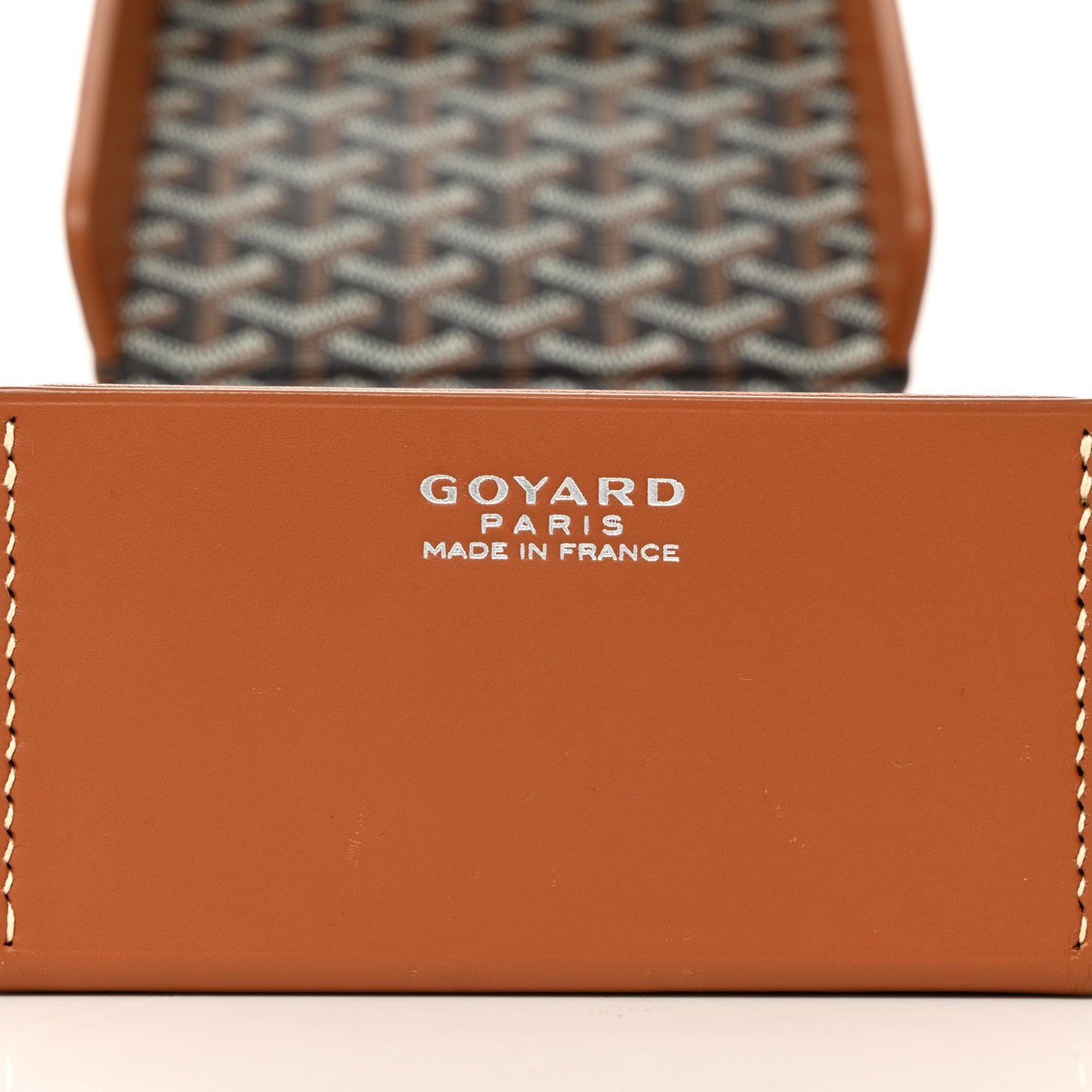 Goyardine Coffret Montres 4 Watch Box Black Gold