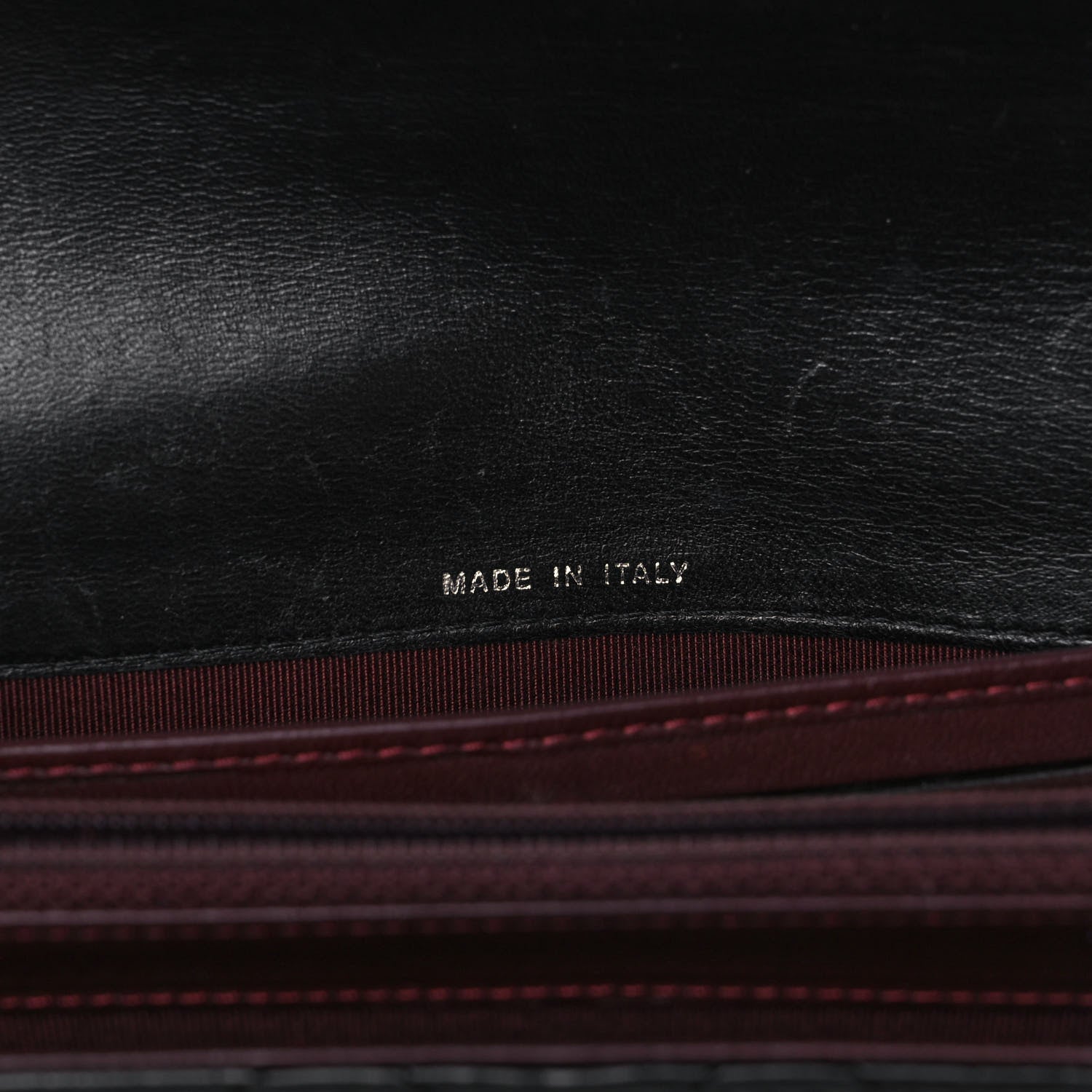 Chanel Lambskin Quilted Long Flap Wallet Black 7 of 12