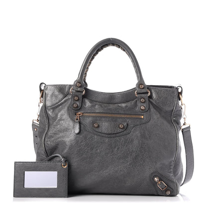 Balenciaga Agneau Giant 12 Rose Gold Hardware Velo Gris Tarmac 1 of 10