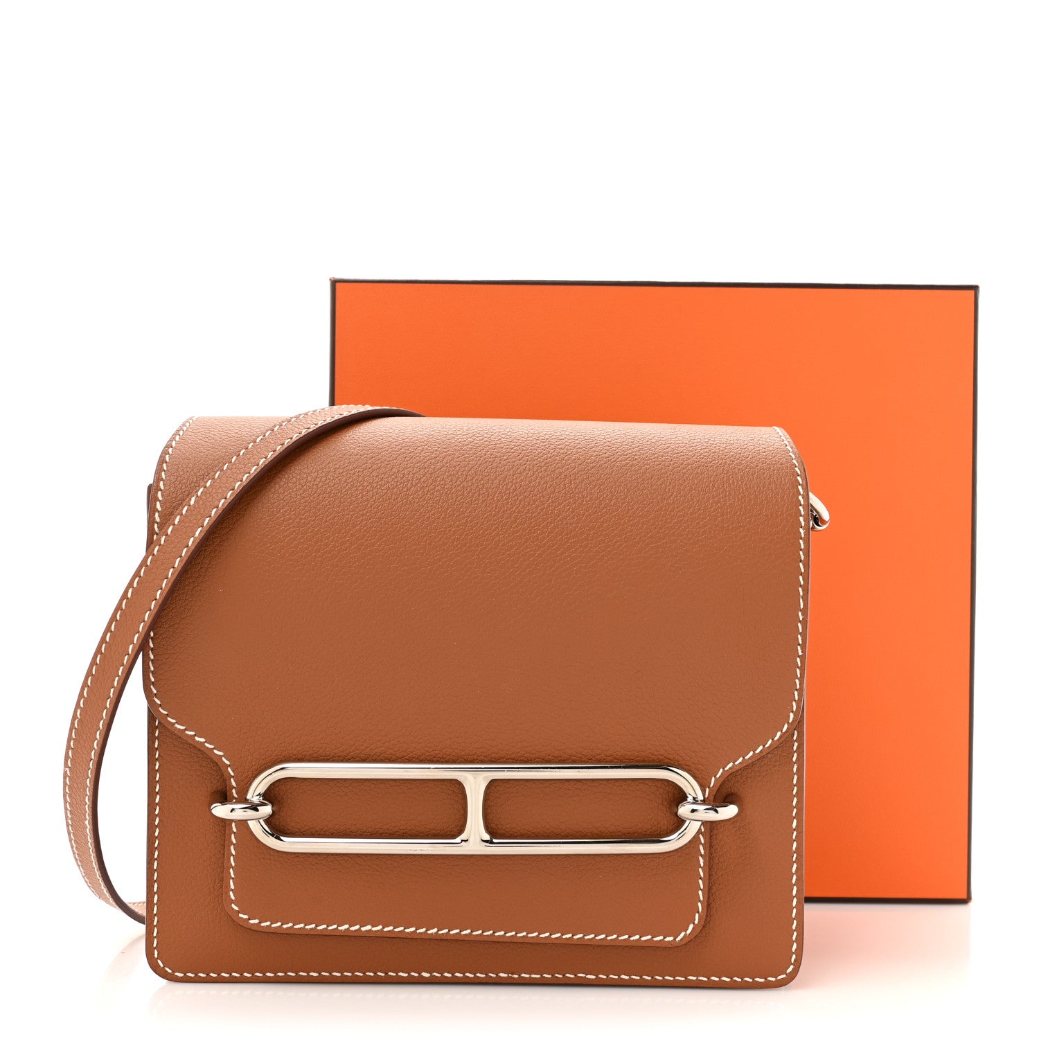 Hermes Evercolor Mini Sac Roulis Gold 14 of 14