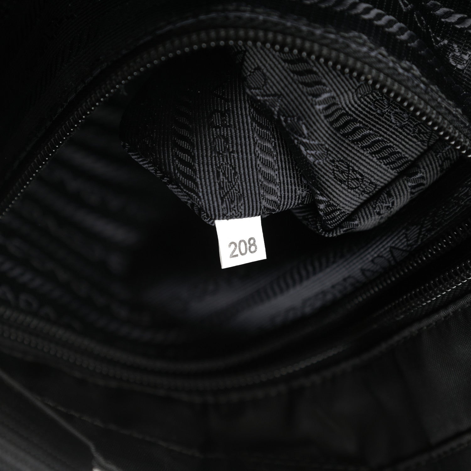 Prada Tessuto Nylon Shopping Tote Black 8 of 11