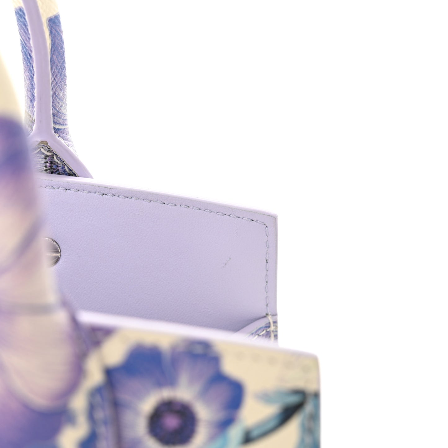 Calfskin Floral Print Small The Studio Bag Mascarpone