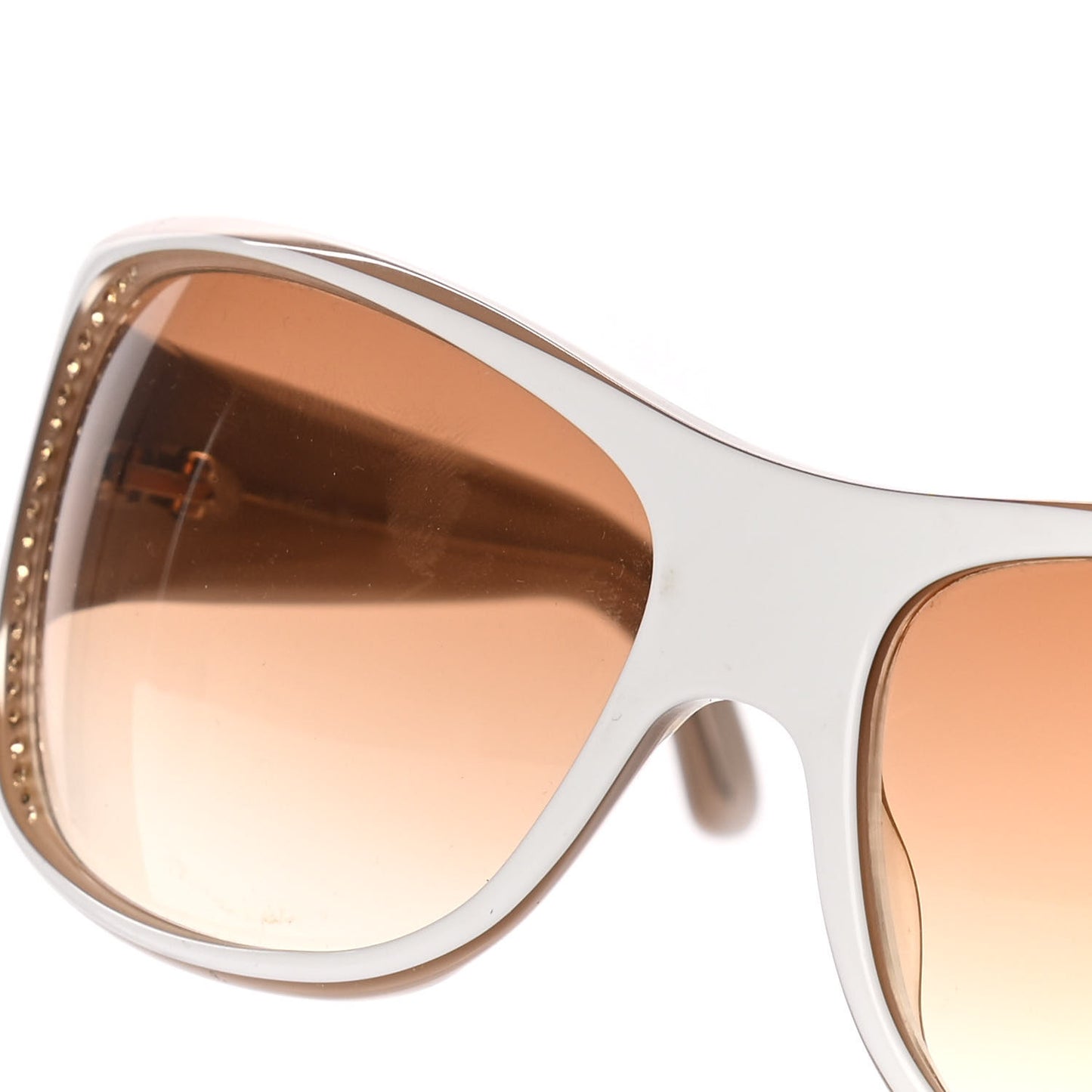 Glossy 1 Sunglasses White