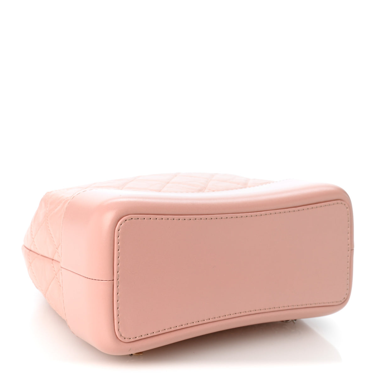 Chanel Aged Calfskin Quilted Small Gabrielle Backpack Pink 3 of 9
