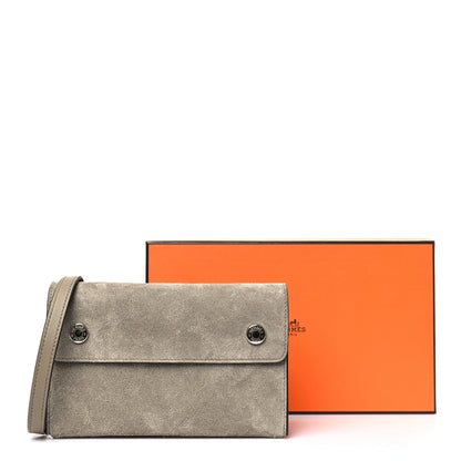 Hermes Veau Grizzly Swift Hermesnap Wallet Etoupe 11 of 11