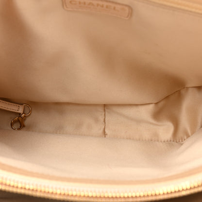 Chanel Caviar Quilted Grand Shopping Tote GST Beige Clair 7 of 14