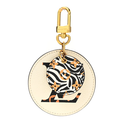 Louis Vuitton Monogram Giant Jungle Bag Charm Key Holder Ivory 1 of 3