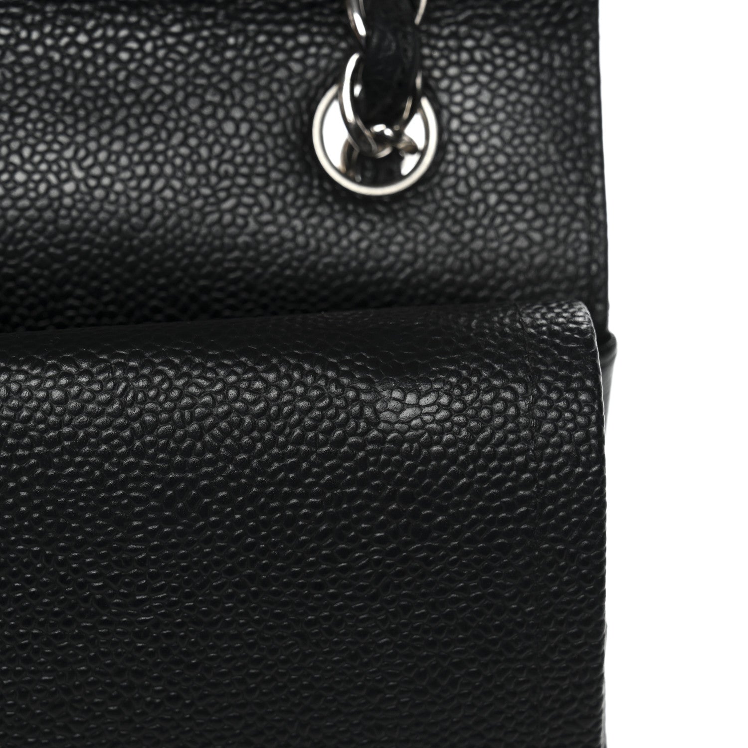 Chanel Caviar Quilted Jumbo Double Flap Black 13 of 13
