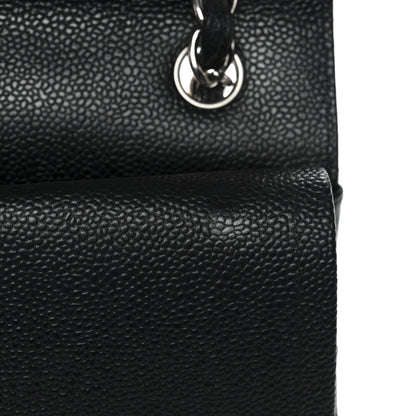 Chanel Caviar Quilted Jumbo Double Flap Black 13 of 13