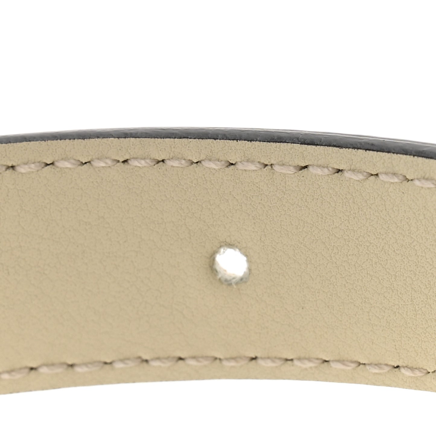 Calfskin Double G 20mm Belt 100 40 Mystic White