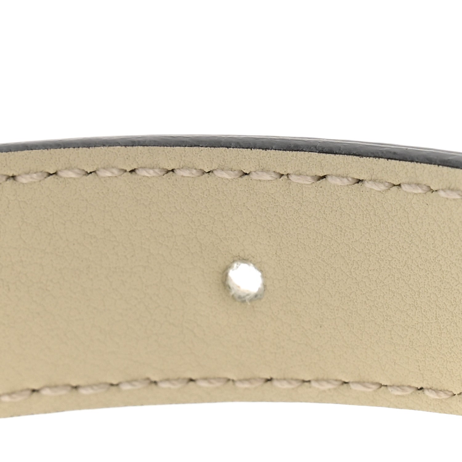 Gucci Calfskin Double G 20mm Belt 100 40 Mystic White 6 of 7