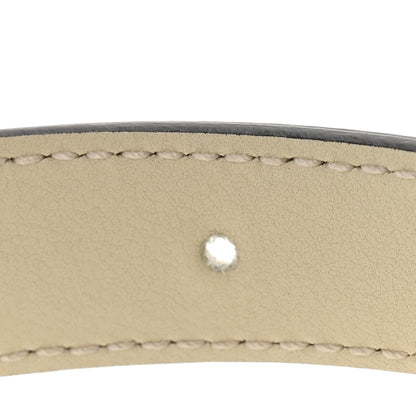 Gucci Calfskin Double G 20mm Belt 100 40 Mystic White 6 of 7