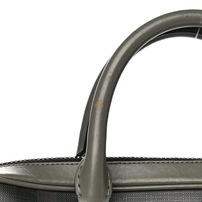 Burberry London Smoked Check Large Briefcase Grey 21 of 39