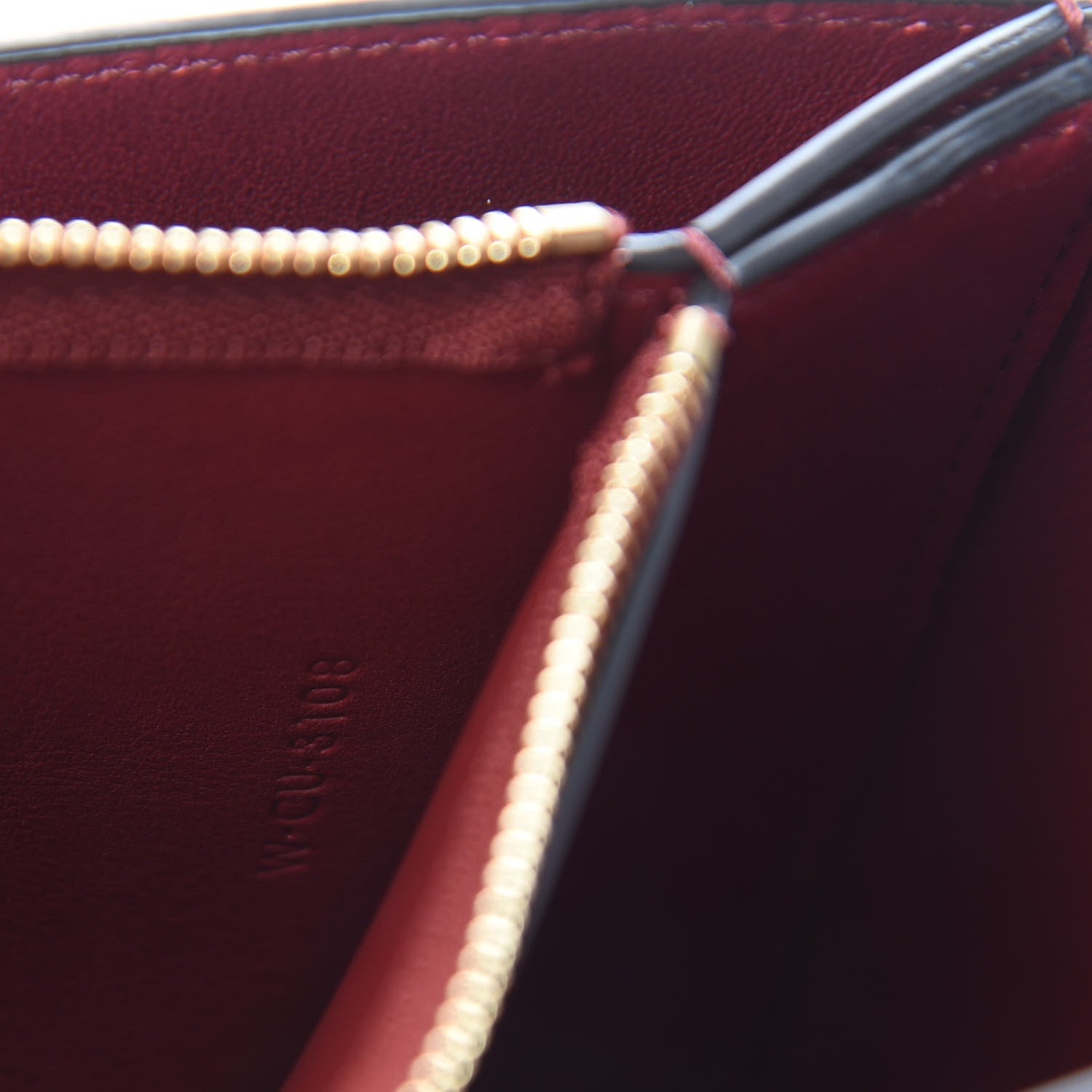 Celine Shiny Smooth Calfskin Medium Frame Shoulder Bag Ruby Nude 8 of 12