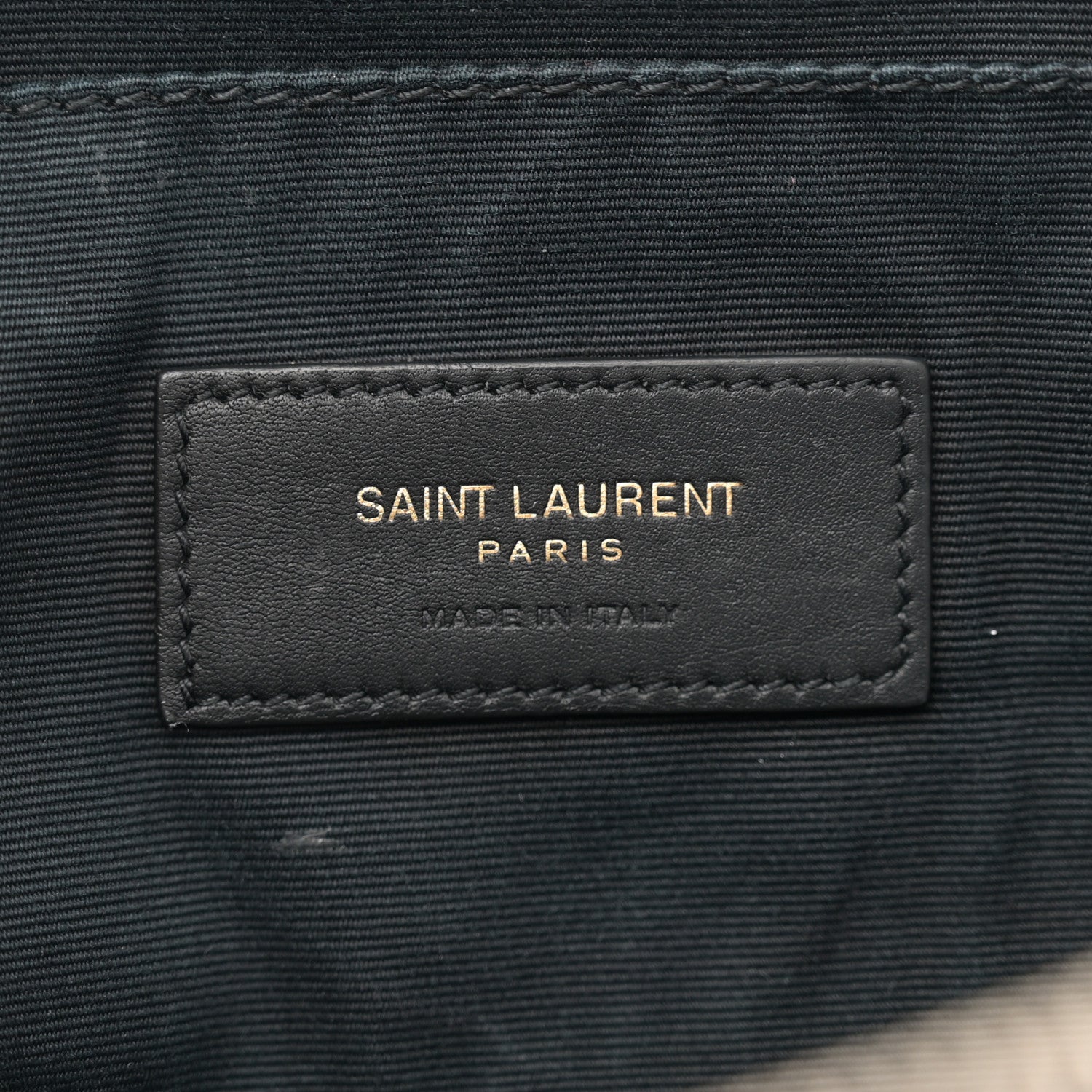 Saint Laurent Grain De Poudre Monogram Belt Bag Black 6 of 11