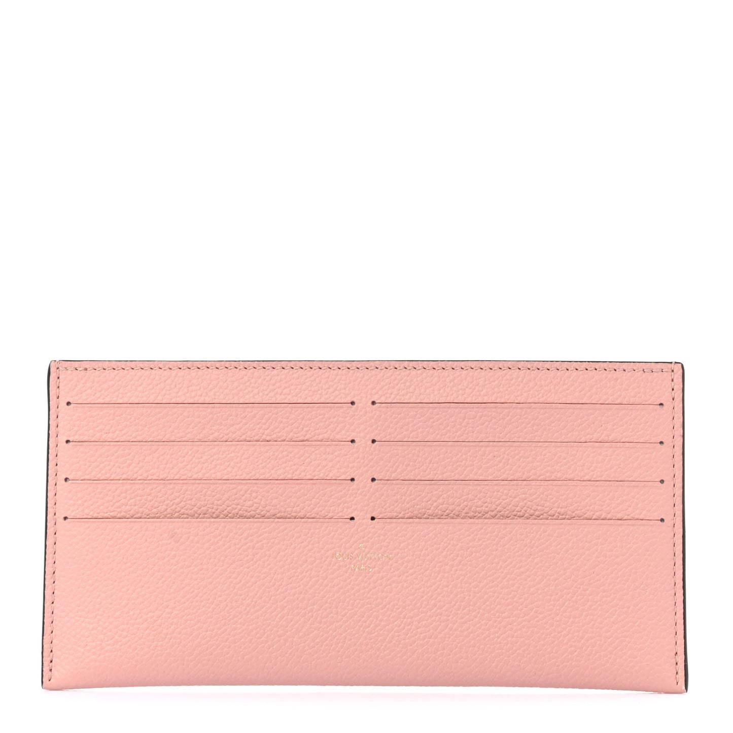 Calfskin Felicie Card Holder Insert Rose Ballerine