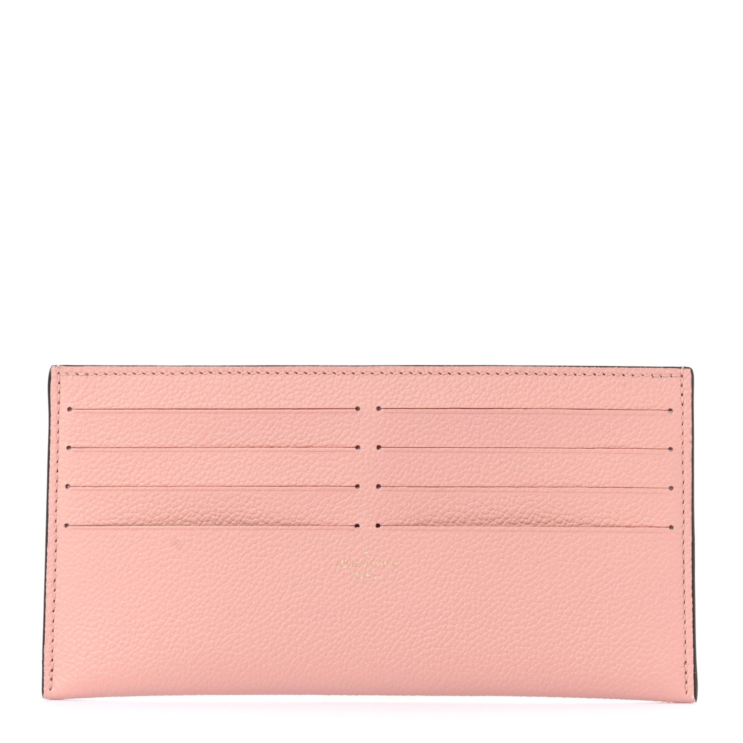 Louis Vuitton Calfskin Felicie Card Holder Insert Rose Ballerine 1 of 6