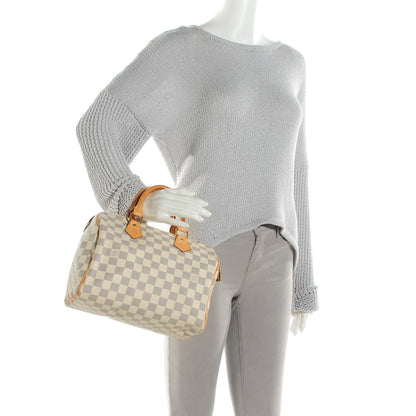 Louis Vuitton Damier Azur Speedy 25 2 of 7